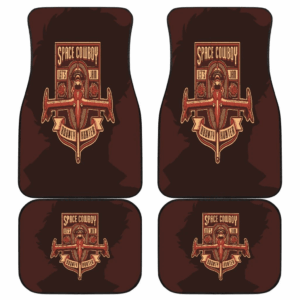 Space Cowboy Emblems Nature Car Floor Mats 191031