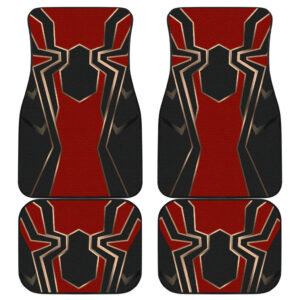 Spider Man Art Superhero Car Floor Mats Movie Fan Gift H050320