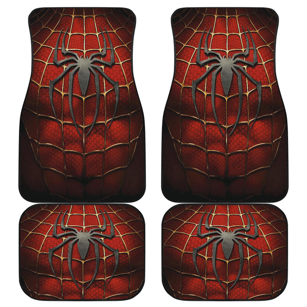 Spider Man Superhero Car Floor Mats Movie Fan Gift H050320 Spider Man Superhero Car Floor Mats Movie Fan Gift H050320