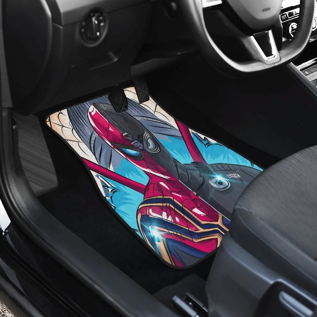 Spiderman-Far-From-Home-Art-Custom-Car-Floor-Mats-191031-1