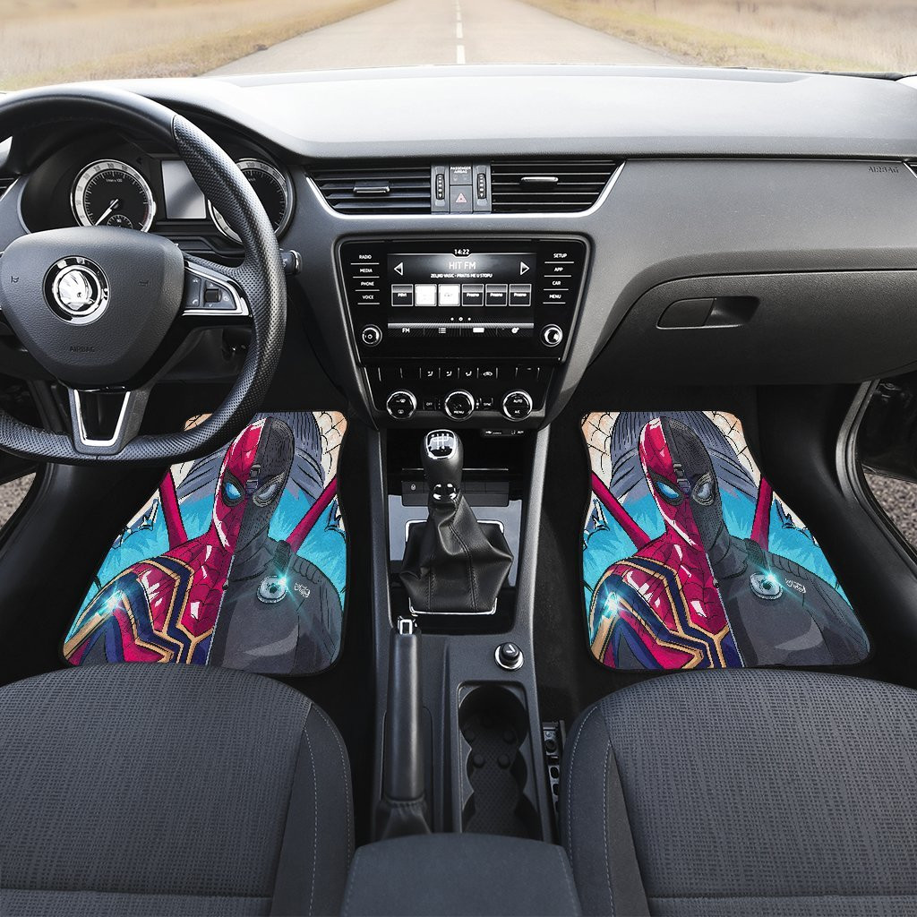 Spiderman-Far-From-Home-Art-Custom-Car-Floor-Mats-191031-2