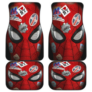 Spiderman Far From Home Mad Face Car Floor Mats 191031