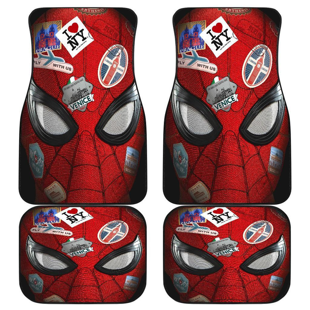 Spiderman Far From Home Mad Face Car Floor Mats 191031 Spiderman Far From Home Mad Face Car Floor Mats 191031