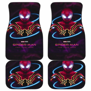 Spiderman Far From Home Poster for Fans Car Floor Mats 191031