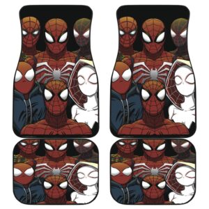 Spiderman Front And Back Car Mats 1