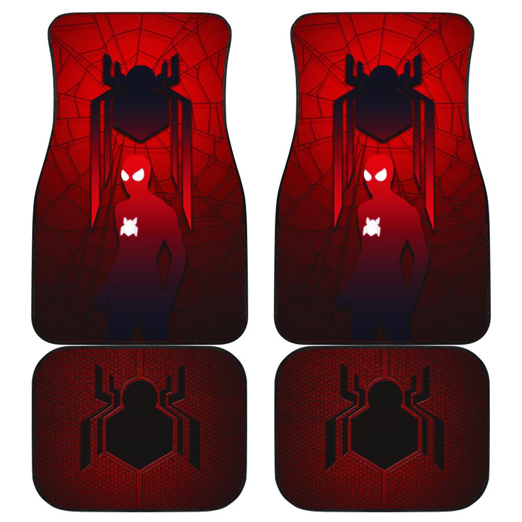 Spiderman Front And Back Car Mats 4 Spiderman Front And Back Car Mats 4