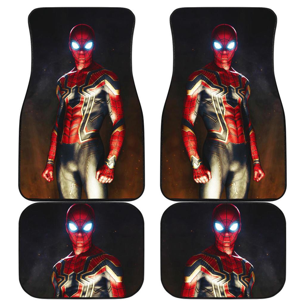 Spiderman Front And Back Car Mats Spiderman Front And Back Car Mats