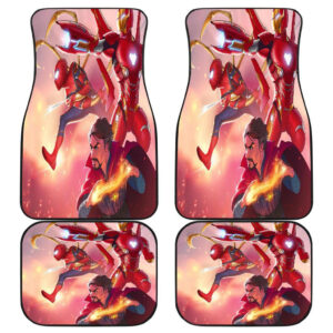 Spiderman Iron Man Doctor Strange Avengers Car Floor Mats 191101