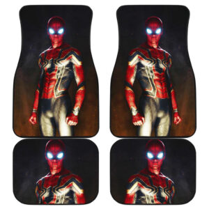 Spiderman Iron Suit Marvel Car Floor Mats 191031