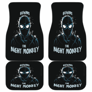 Spiderman Night Monkey Spider Verse Car Floor Mats 191101