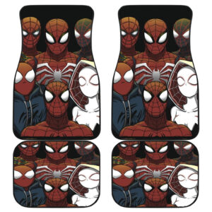 Spiderman Universe Marvel Cartoon Car Floor Mats 191031