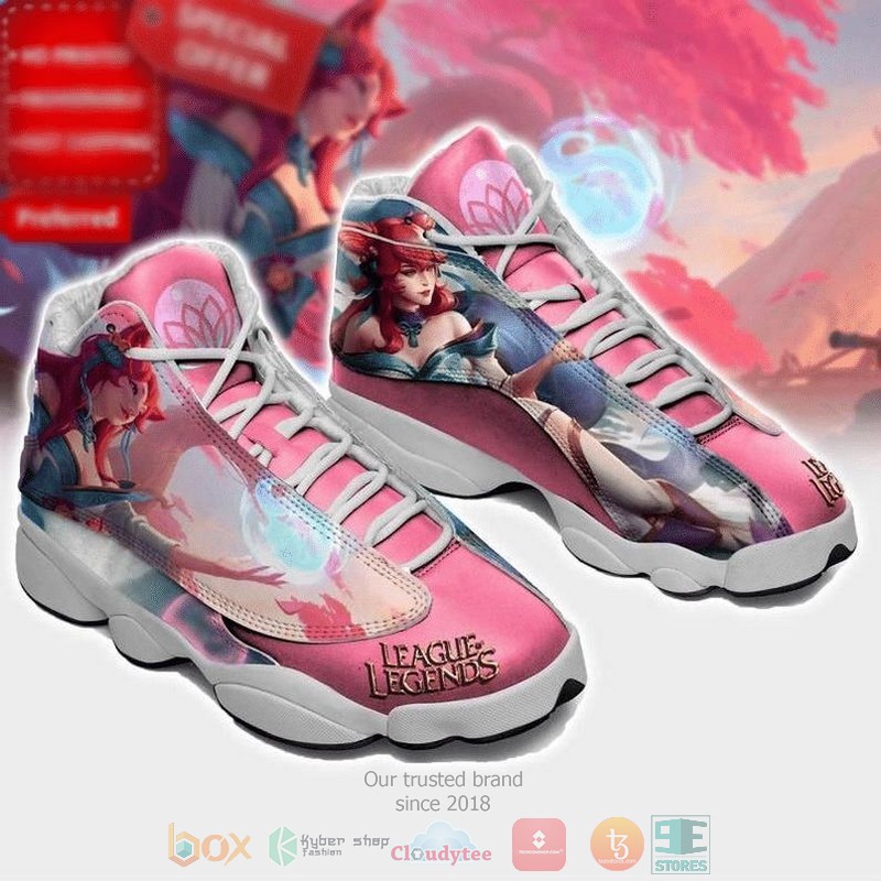 Spir Blossom Ahri Lol League Of Legends Air Jordan 13 Shoes Spir Blossom Ahri Lol League Of Legends Air Jordan 13 Shoes