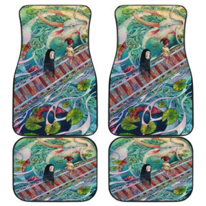 Spirited Away Anime Art Car Floor Mats 191101
