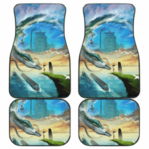 Spirited Away Dragon Moment Car Floor Mats 191101