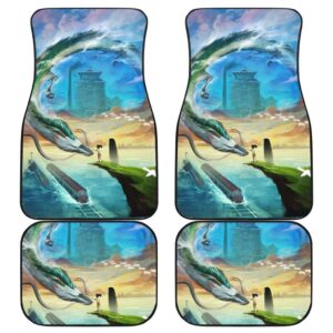 Spirited Away Dragon Moment Car Floor Mats