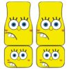 Sponge Bob Front And Back Car Mats
