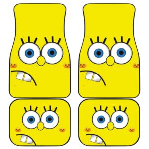 Sponge Bob Front And Back Car Mats
