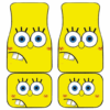 Sponge Bob Mad Face Car Floor Mats 191101