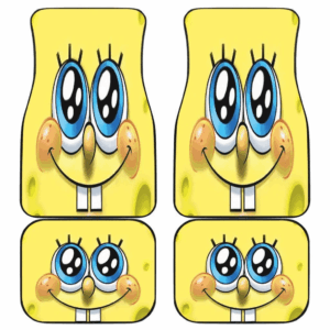 SpongeBob Smile Cartoon Car Floor Mats 191101