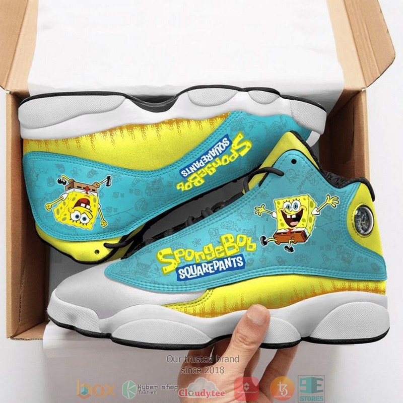 Spongebob Saqure Pant Cartoon Birthday Air Jordan 13 Sneaker Shoes Spongebob Saqure Pant Cartoon Birthday Air Jordan 13 Sneaker Shoes
