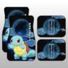 Squirtle Car Floor Mats Custom Pokemon Anime Car Accessories For Anime Fans