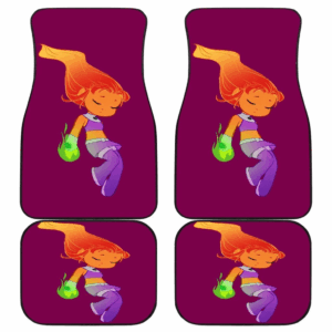 Star Fire Teen Titans Cartoon Car Floor Mats 191101