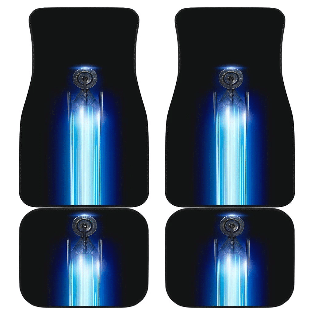 Star Trek Flying in Galaxy Car Floor Mats 191101 Star Trek Flying in Galaxy Car Floor Mats 191101