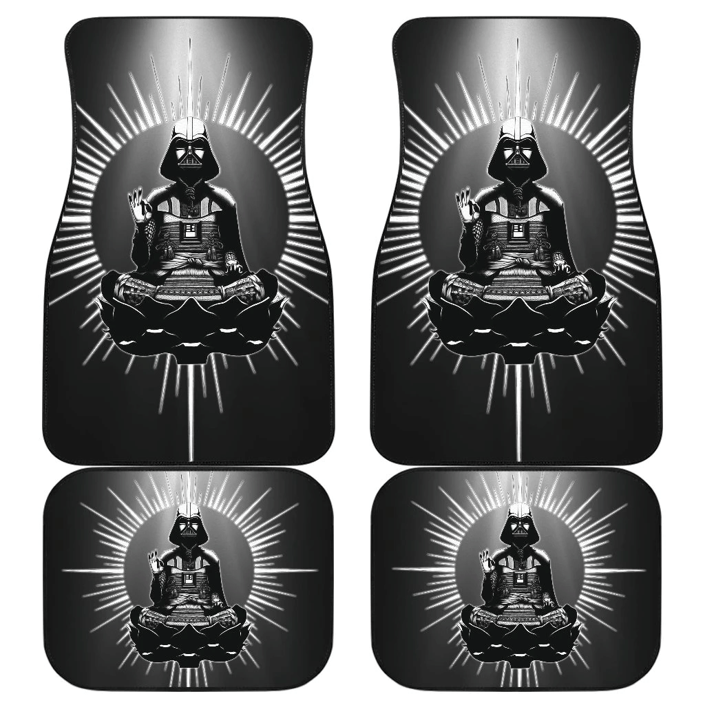 Star Wars Darth Vader Black Buddha Car Floor Mats UBC042901 Star Wars Darth Vader Black Buddha Car Floor Mats UBC042901