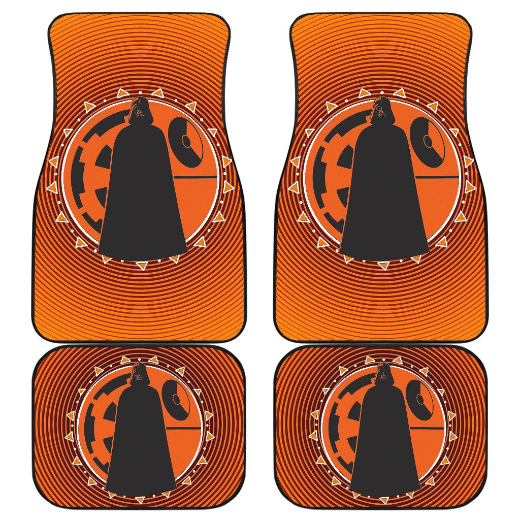 Star Wars Darth Vader Orange Spiral Car Floor Mats UBC042902 Star Wars Darth Vader Orange Spiral Car Floor Mats UBC042902