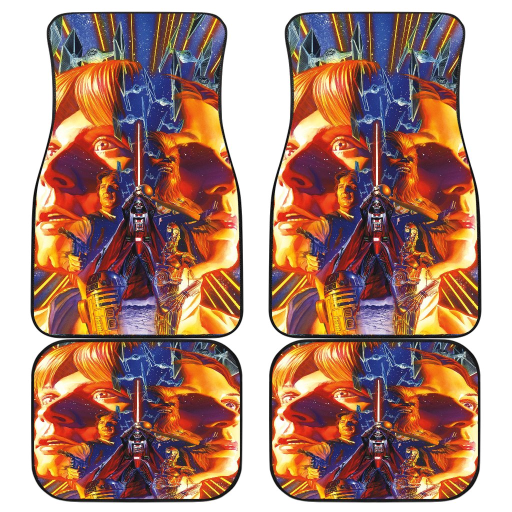 Star Wars Front And Back Car Mats Star Wars Front And Back Car Mats