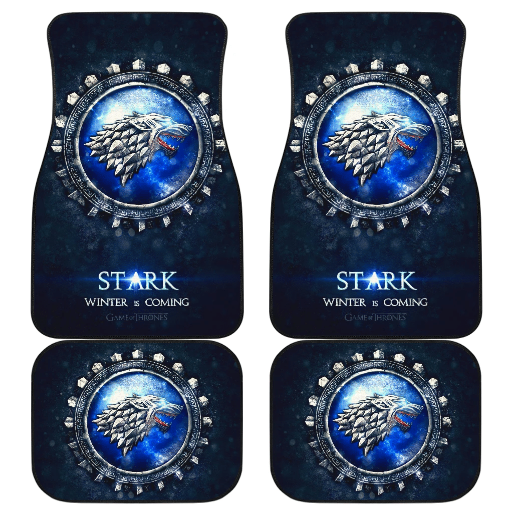 Stark Art Game Of Thrones Art Car Floor Mats Movies H053120 Stark Art Game Of Thrones Art Car Floor Mats Movies H053120