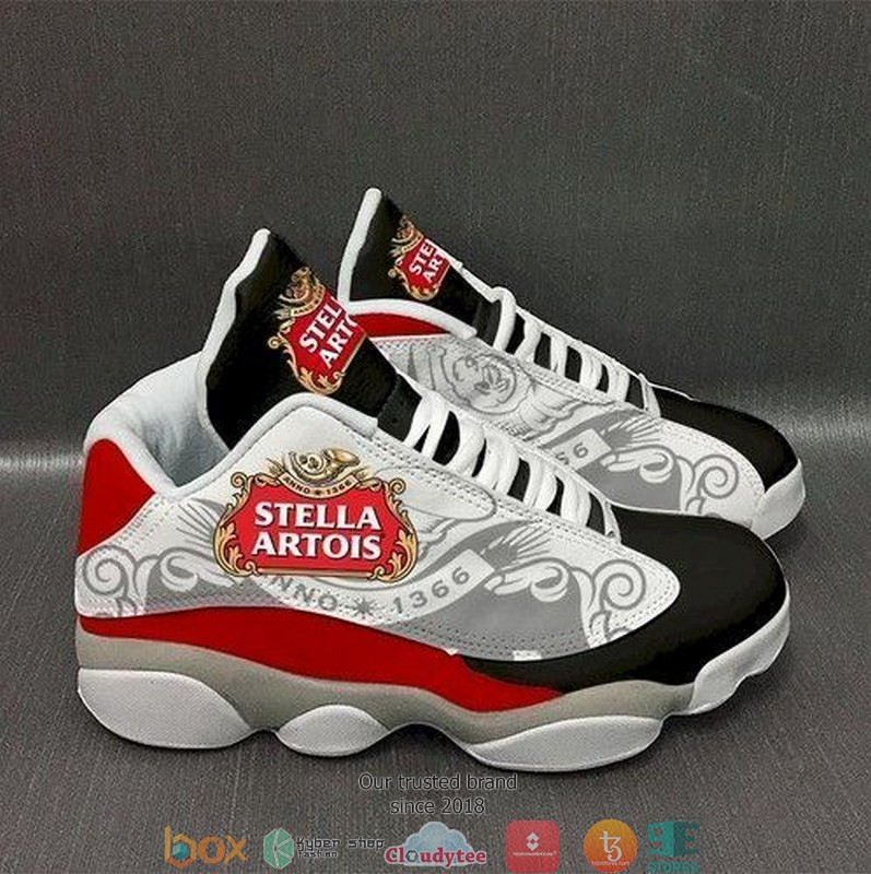 Stella Artois Beer Air Jordan 13 Sneaker Shoes Stella Artois Beer Air Jordan 13 Sneaker Shoes