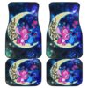 Stich & Angel Love Car Floor Mats Cartoon Fan Gift H041420