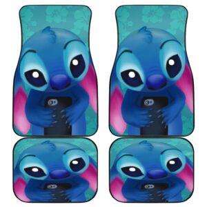 Stitch 2019 Front And Back Car Mats