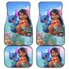 Stitch And Lilo Car Floor Mats Disney Cartoon Fan Gift H200307