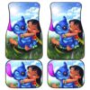 Stitch And Lilo Cute Car Floor Mats Disney Cartoon Fan Gift H200304