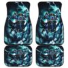 Stitch And Toothless Thunder Art Car Floor Mats