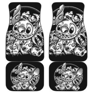 Stitch Art Car Floor Mats Disney Cartoon Fan Gift H200307
