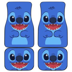 Stitch Cute Car Floor Mats Disney Cartoon Fan Gift H0114