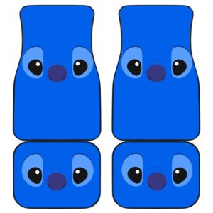 Stitch Face Walt Disney Cartoon Car Floor Mats 191101