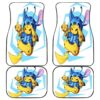 Stitch Fight Cartoon Disney Car Floor Mats