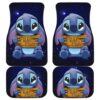 Stitch Free Hug Car Floor Mats Disney Cartoon Fan Gift H200307