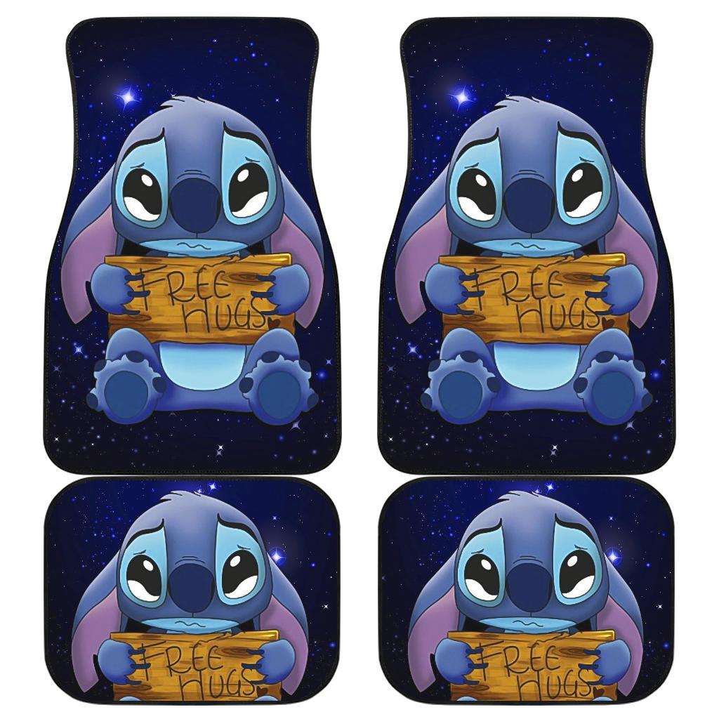 Stitch Free Hug Car Floor Mats Disney Cartoon Fan Gift H200307 Stitch Free Hug Car Floor Mats Disney Cartoon Fan Gift H200307