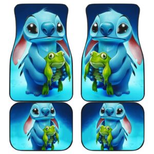 Stitch Front And Back Car Mats 2