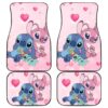 Stitch Love Disney Cartoon Car Floor Mats Funny Gift Ideas H0114