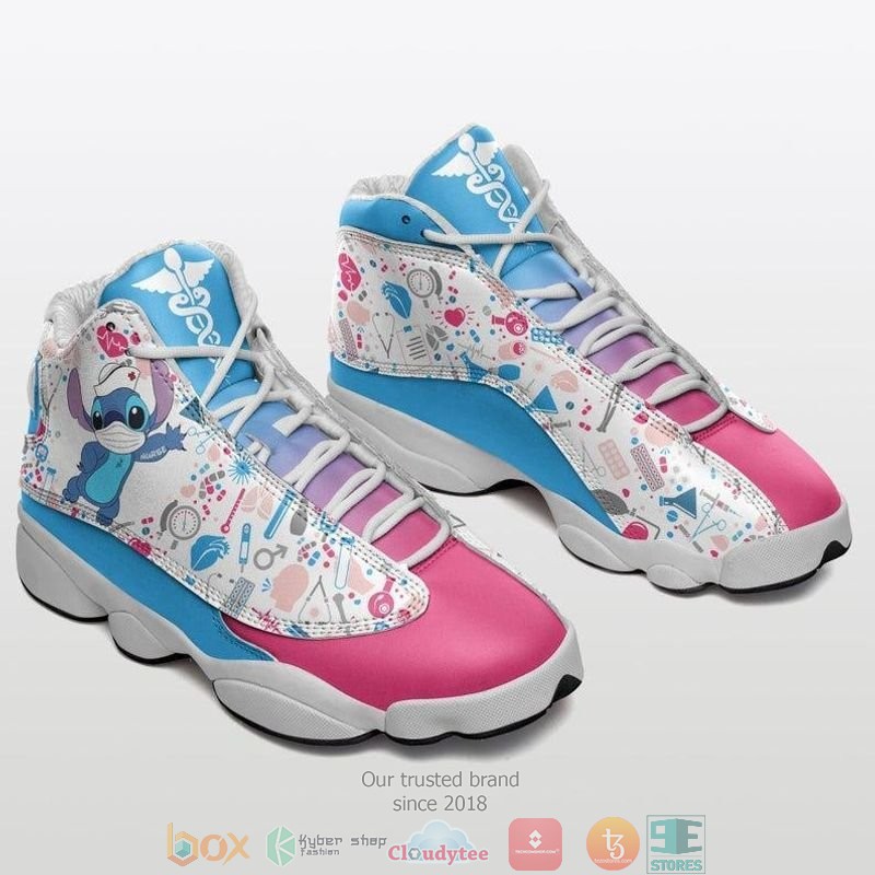 Stitch Nurse 17 Air Jordan 13 Sneaker Shoes Stitch Nurse 17 Air Jordan 13 Sneaker Shoes
