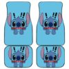 Stitch Scared Car Floor Mats Disney Cartoon Fan Gift H200307