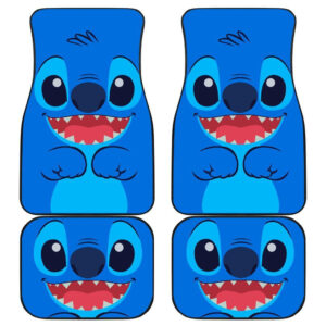 Stitch Smile Funny Moment Car Floor Mats 191101