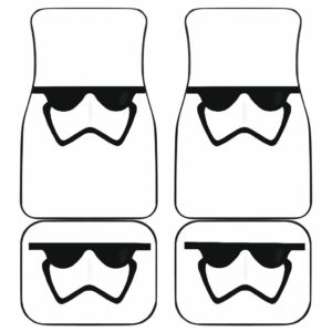 Stormstrooper Face Starwar Car Floor Mats 191101