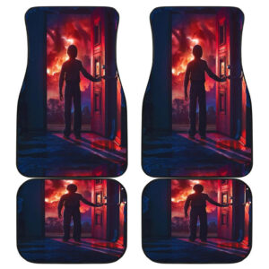 Stranger Things Door Open Car Floor Mats 191101